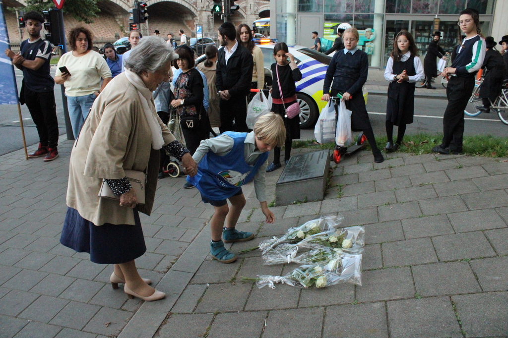 Marche du souvenir à Anvers, afin que la mémoire de la Shoah demeure un repère pour une Europe démocratique